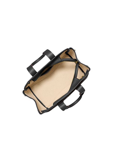 Borsa a mano Romee piccola in pelle martellata NERA Michael Kors | 30T5G1ZS1L001